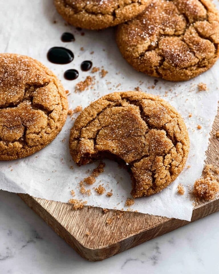 Chewy Pumpkin Spice Molasses Cookies Recipe
