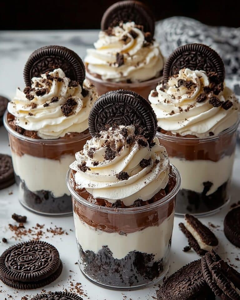No Bake Oreo Cheesecake Cups Recipe