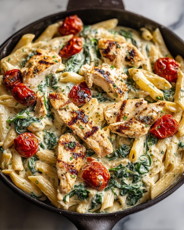Creamy Tuscan Chicken Pasta Recipe