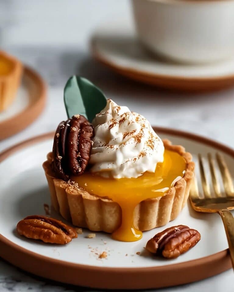 Pumpkin Spice Caramel Tarts Recipe