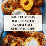 Pumpkin Bagels Recipe