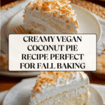 Vegan Coconut Pie Recipe