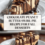 Decadent Chocolate Peanut Butter Swirl Pie Recipe