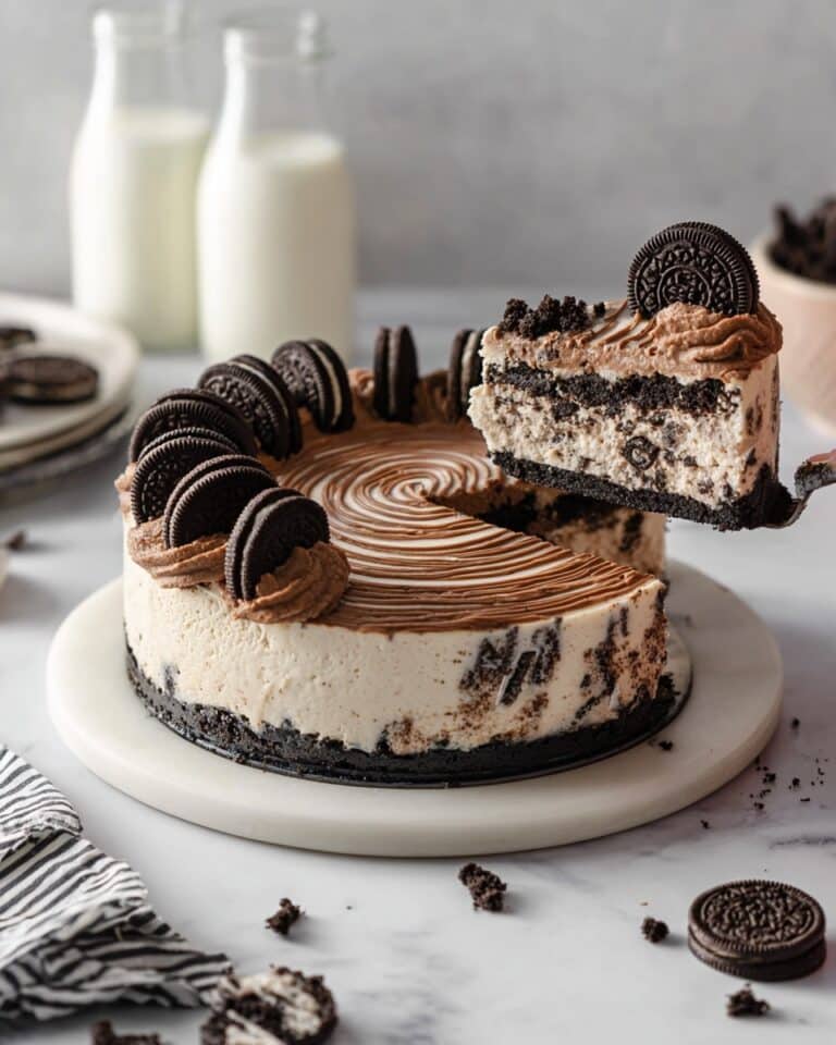 No Bake Vegan Oreo Cheesecake Recipe
