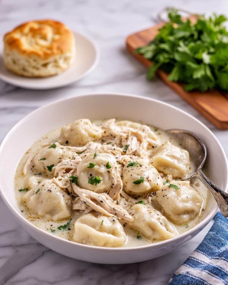 Cracker Barrel Chicken and Dumplings Recipe