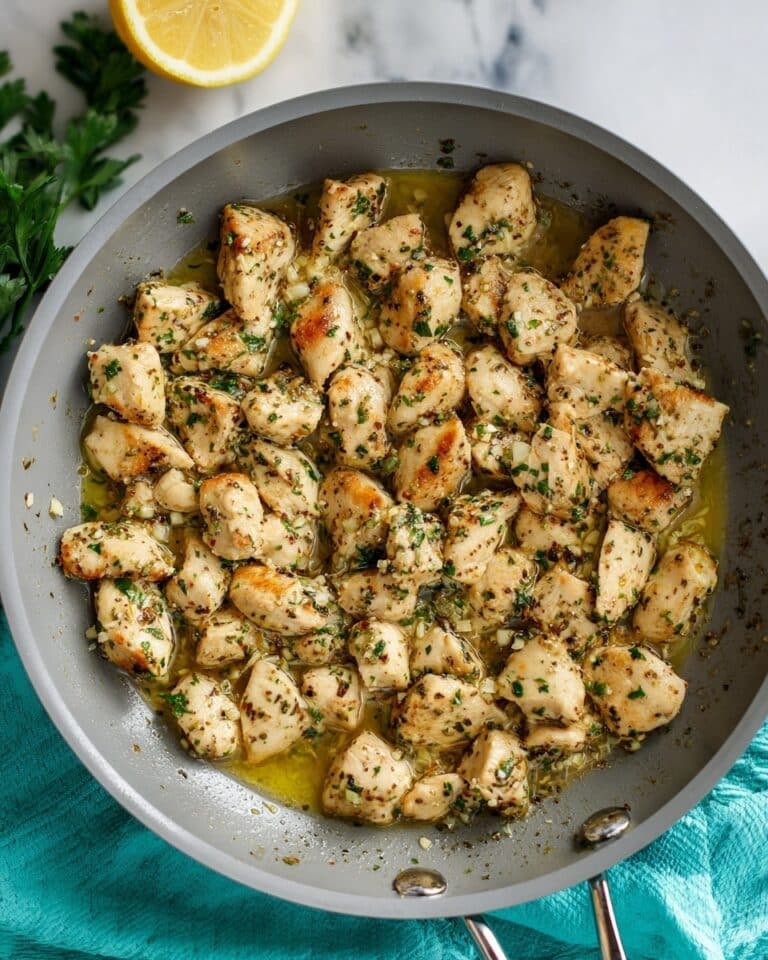 Garlic Butter Chicken Bites Recipe