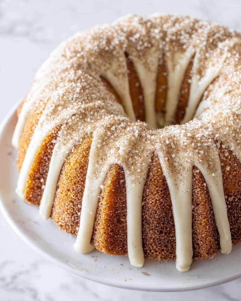 Snickerdoodle Bundt Cake Recipe