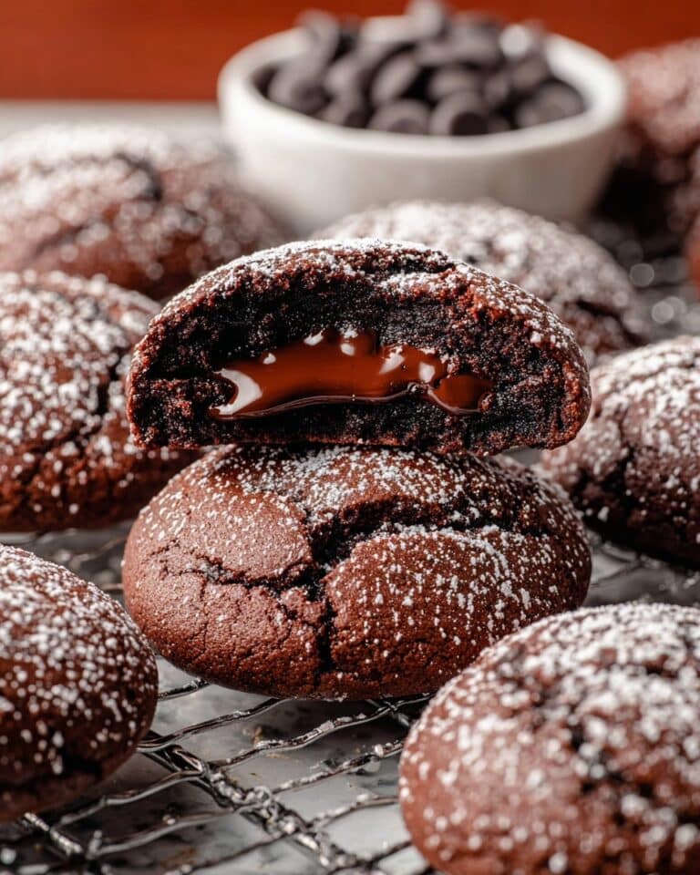 Chocolate Lava Cookies Recipe