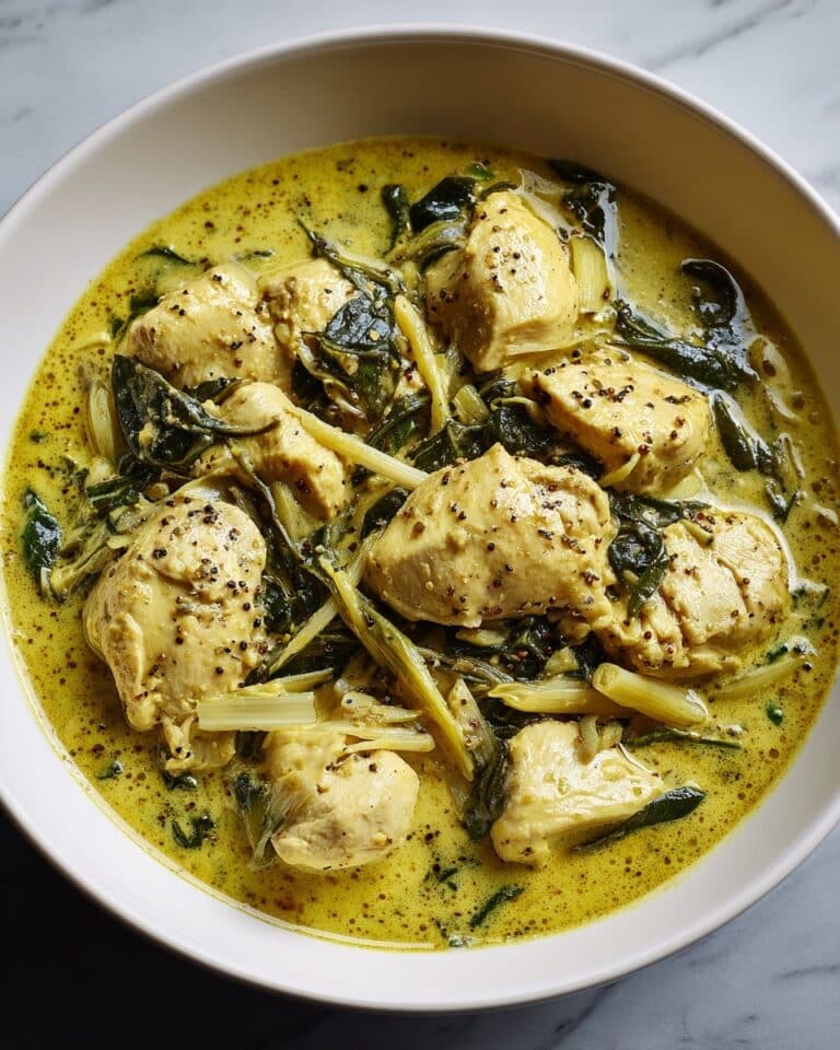 Creamy Spinach-Artichoke Chicken Stew Recipe