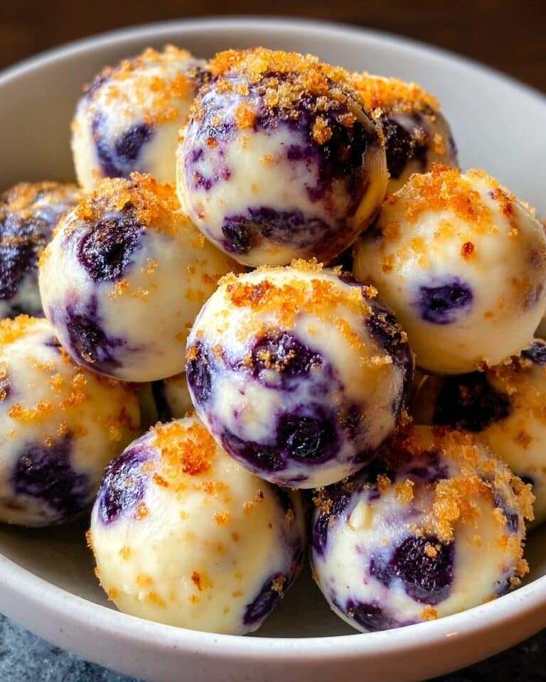Lemon Blueberry Cottage Cheese Protein Bites Recipe