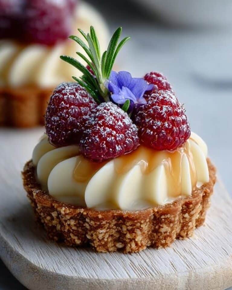 Elegant White Chocolate Mousse Tartlets Recipe