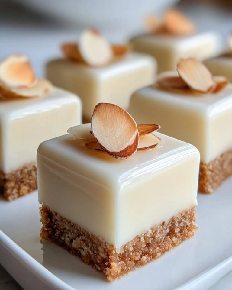 White Almond Petit Fours Recipe