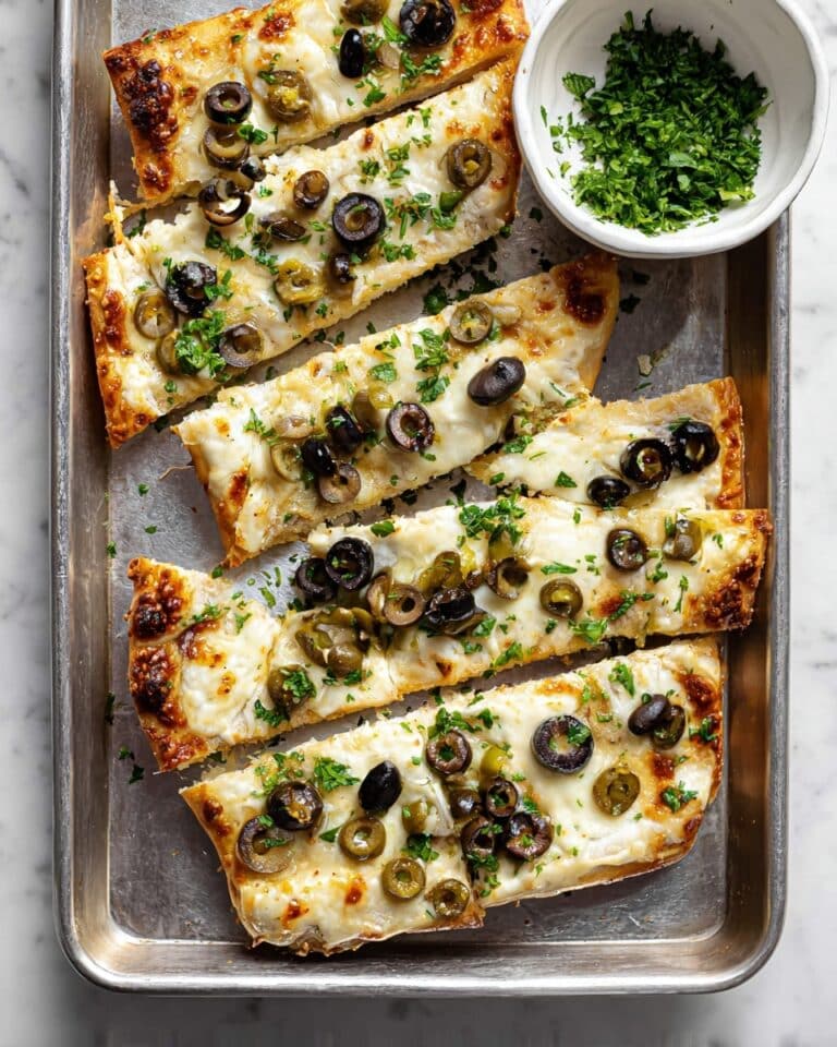 Olive Cheese Bread Recipe