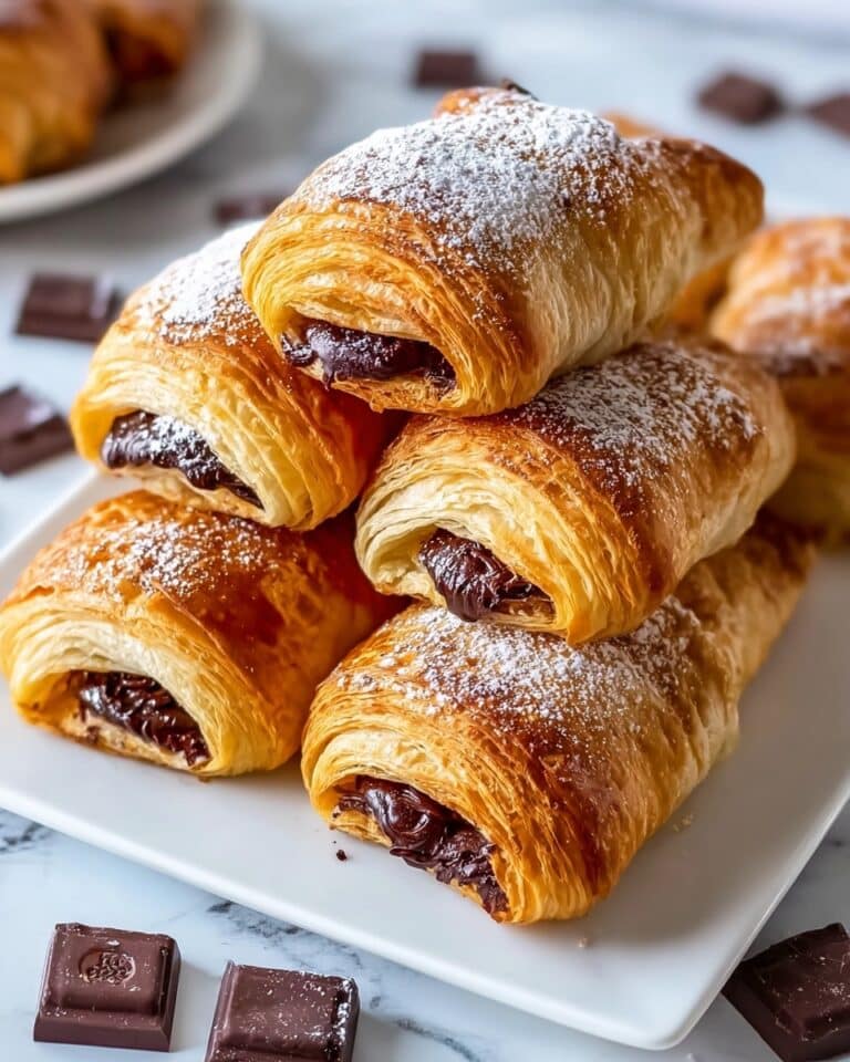 Homemade Chocolate Croissants Recipe