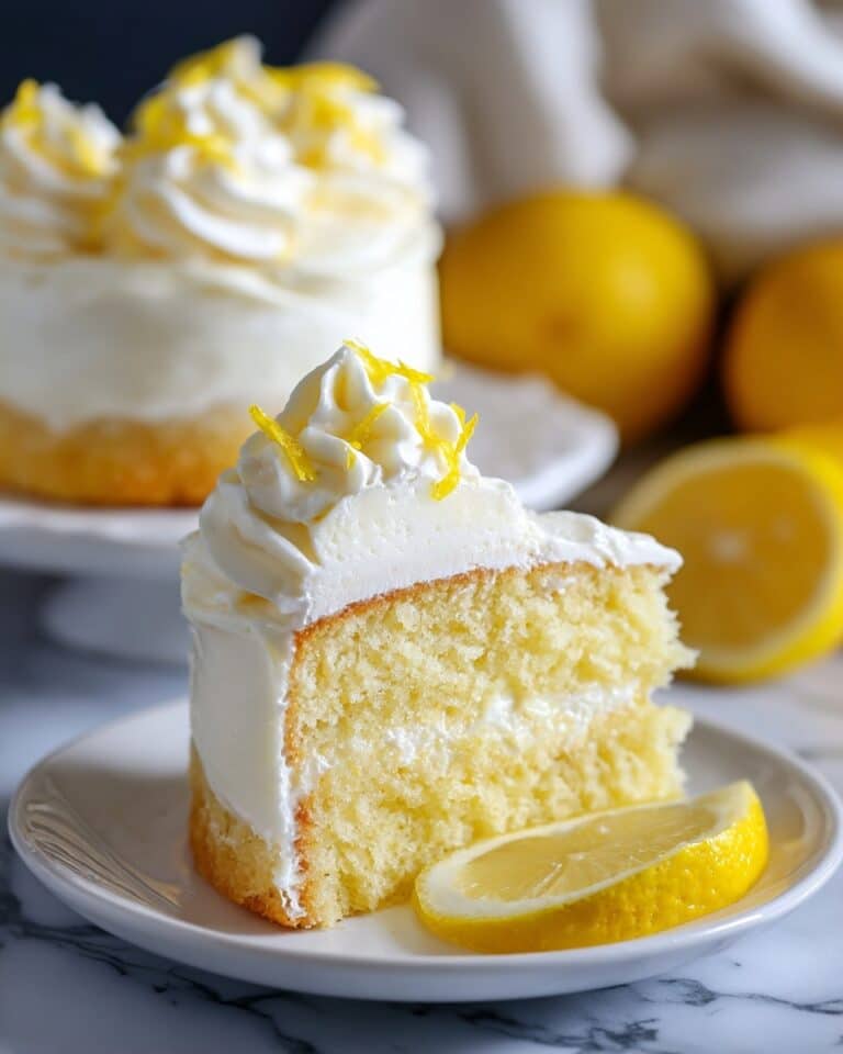 Lemon Velvet Cake with Lemon Cream Cheese Frosting Recipe