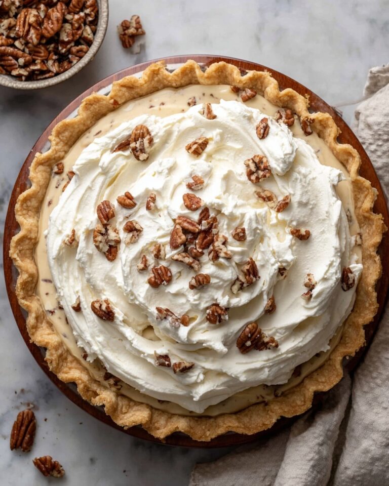 Pecan Cream Pie Recipe