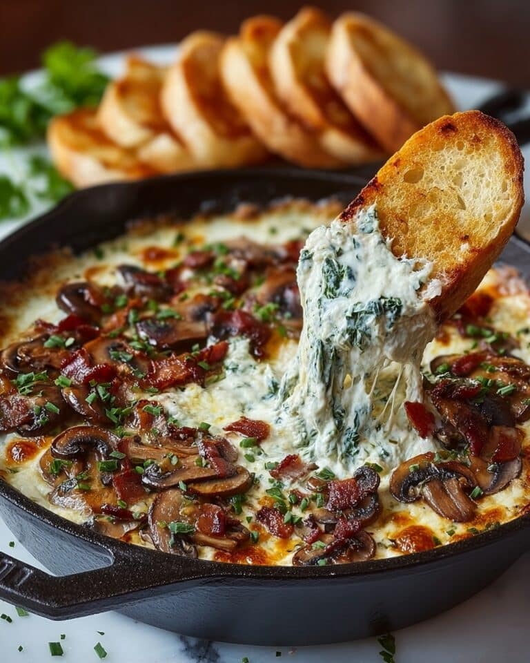 Stuffed Mushroom Dip Recipe