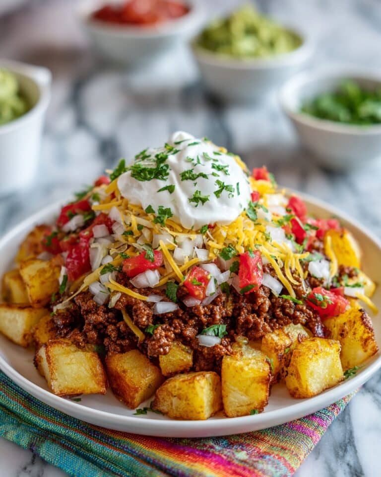Cheesy Taco Potatoes Recipe
