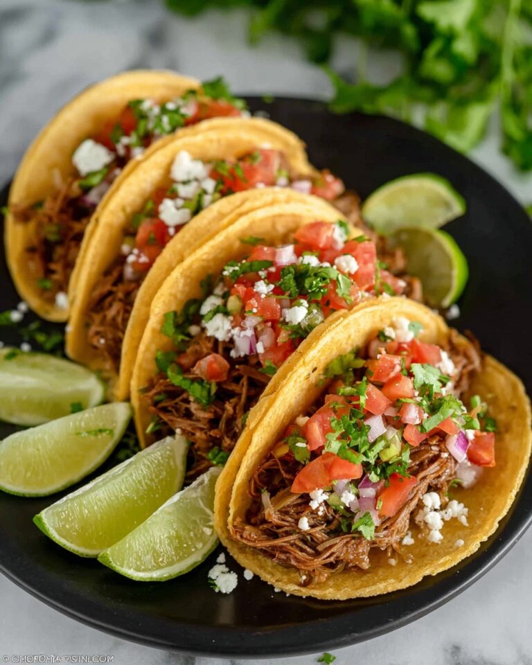Crock Pot Carne Asada Street Tacos Recipe