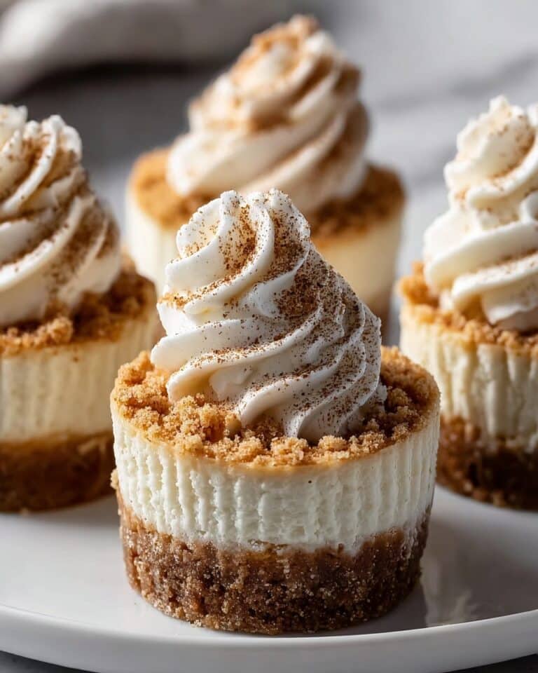 Mini No Bake Biscoff Cheesecakes Recipe