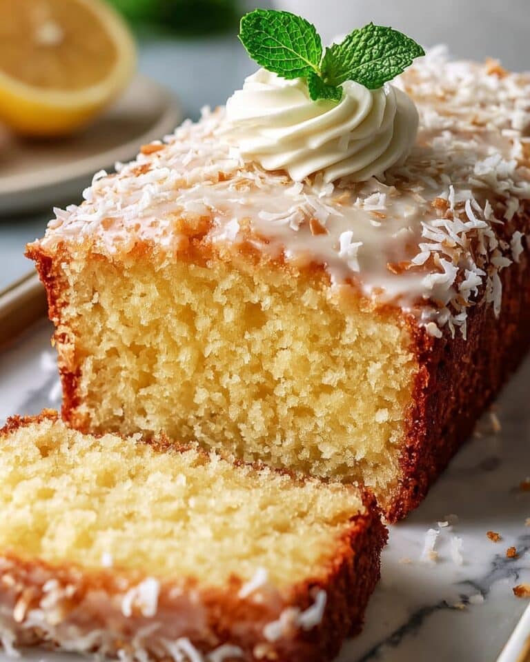 Coconut Loaf Cake Recipe
