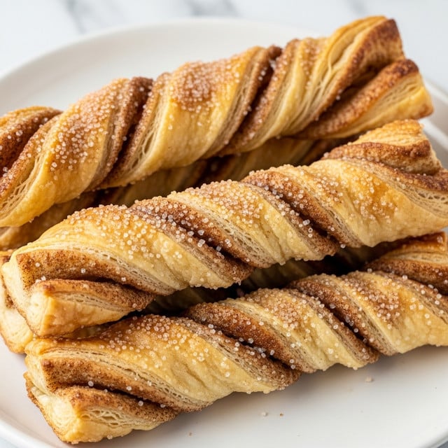 Irresistible Flaky Sweet Cinnamon Twists Recipe