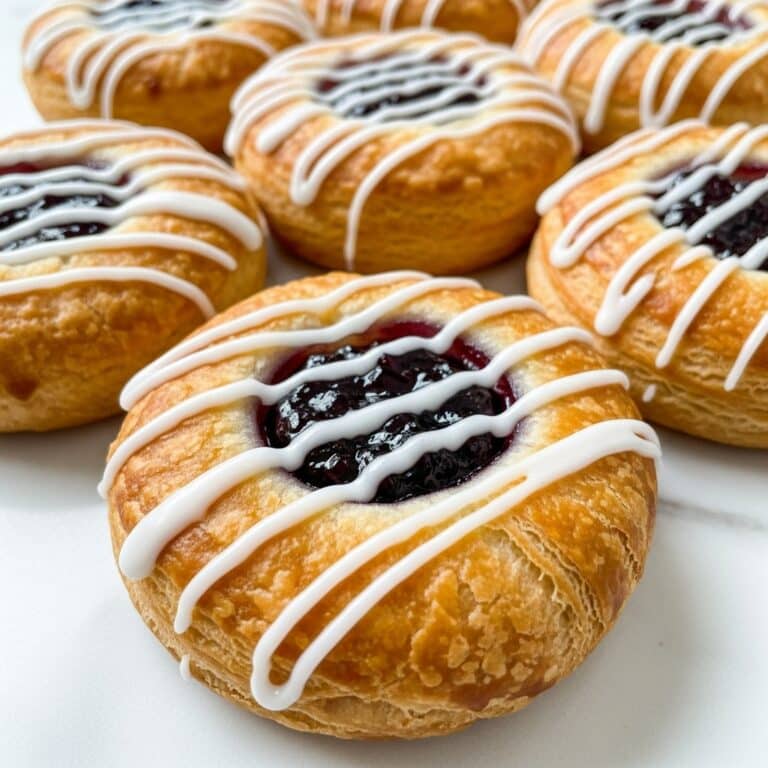 Homemade Breakfast Danish Pastries Recipe