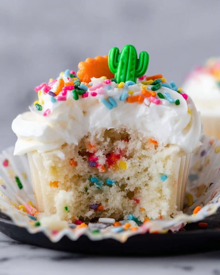 Easy Piñata Cupcakes Recipe with a Cake Mix Recipe