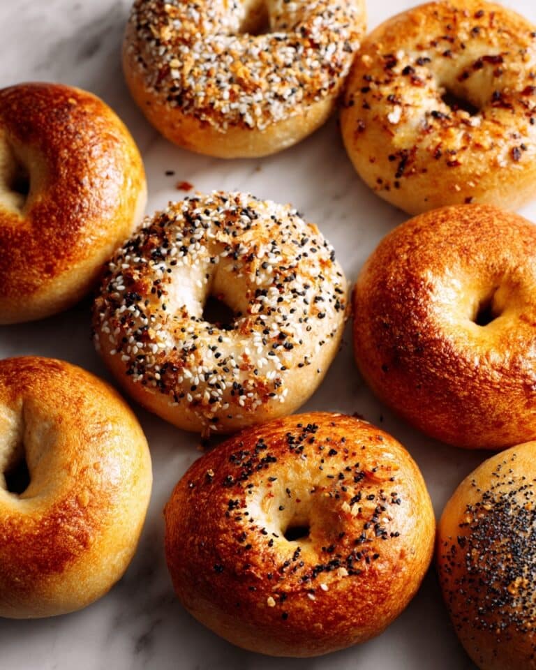Homemade Bagels with Everything Seasoning Recipe