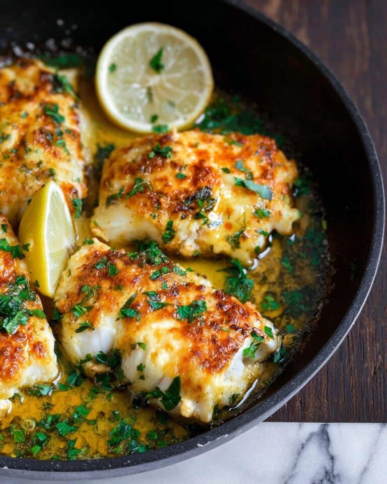 Baked Cod with Lemon, Garlic, and Spices Recipe