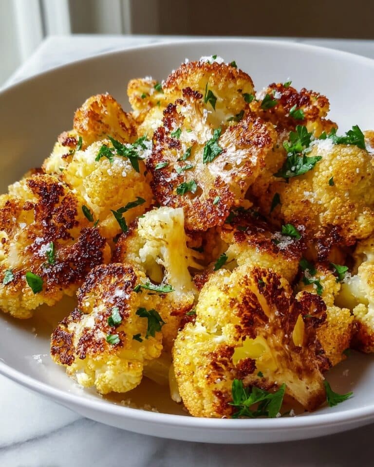 Crispy Roasted Cauliflower Recipe