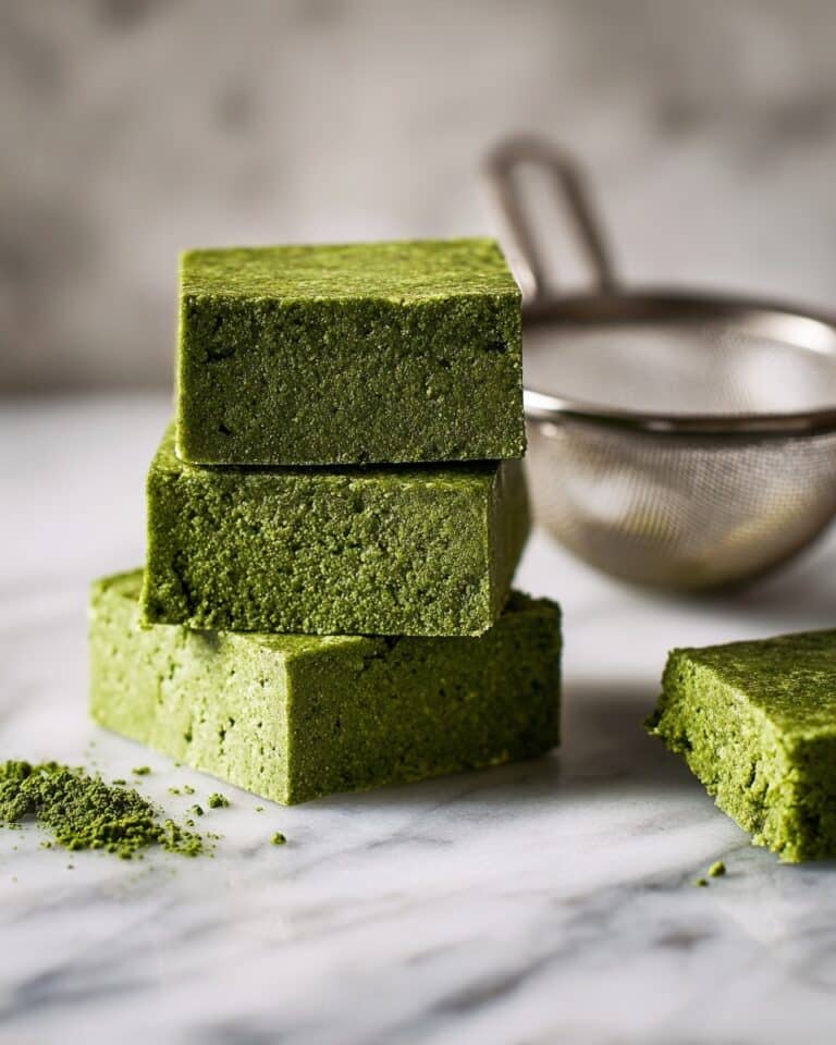 Matcha Brownie Mochi Recipe