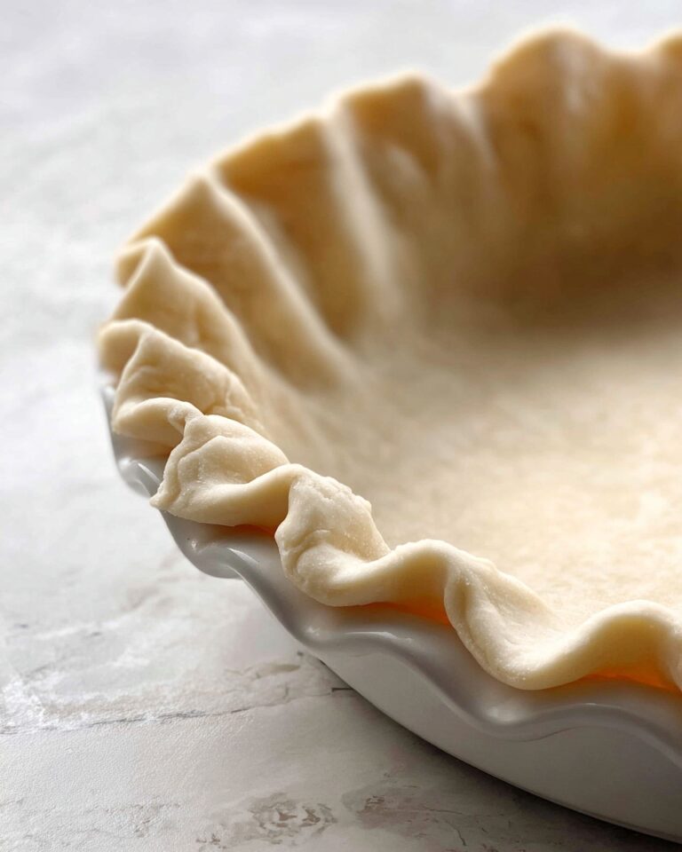 The Best EASY Butter Pie Crust Recipe