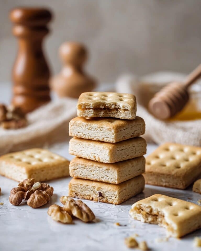 Irresistible Honey Walnut Shortbread Cookies Recipe