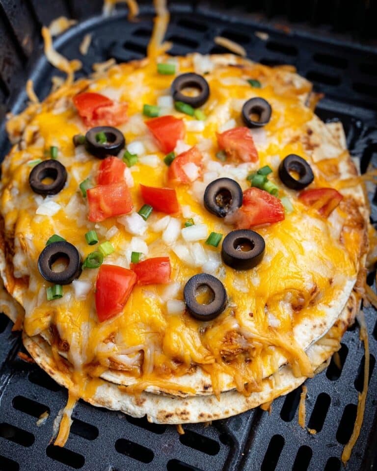 Air Fryer Mexican Pizza Recipe