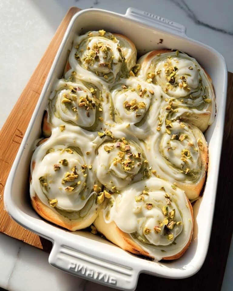 Pistachio Cinnamon Rolls Recipe