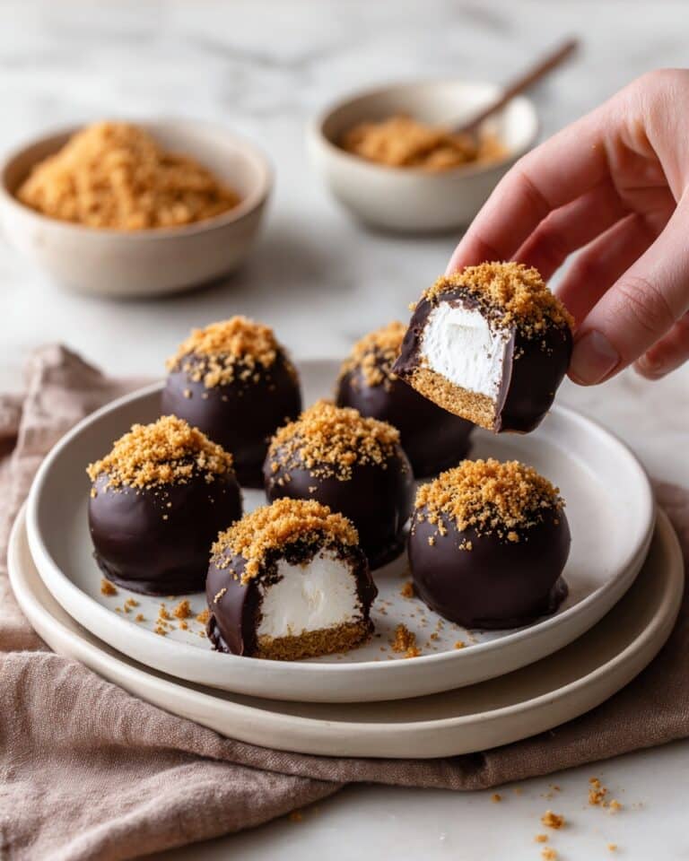S’mores Marshmallow Truffles Recipe