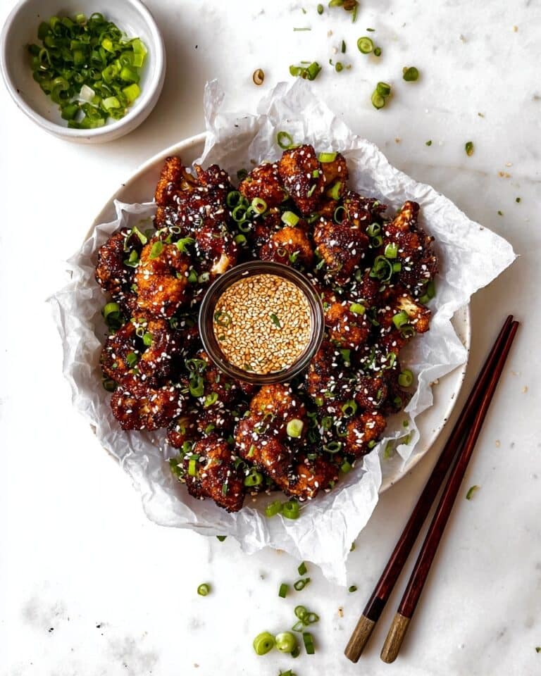 Air Fryer Sesame Cauliflower Wings Recipe