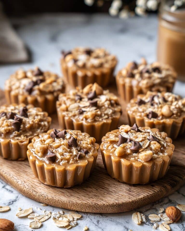 No-Bake Peanut Butter Oat Cups Recipe