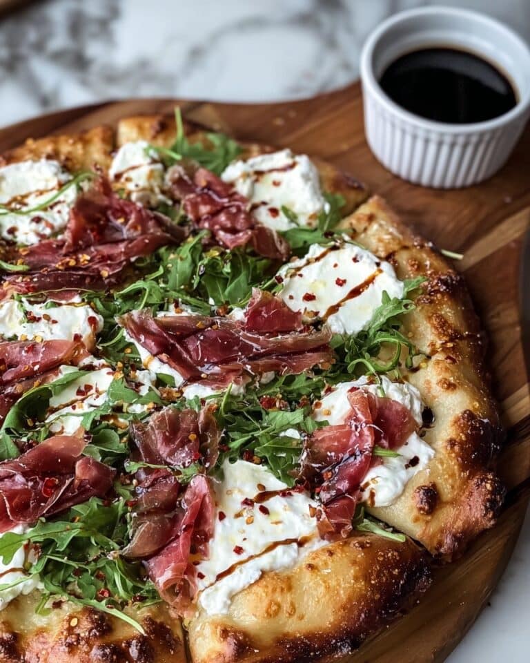 Perfect Prosciutto and Honey Burrata Pizza Recipe