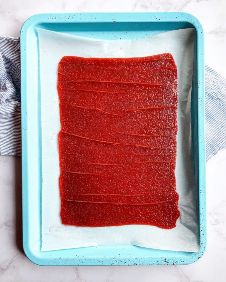 3-Ingredient Homemade Strawberry Fruit Roll-Ups Recipe
