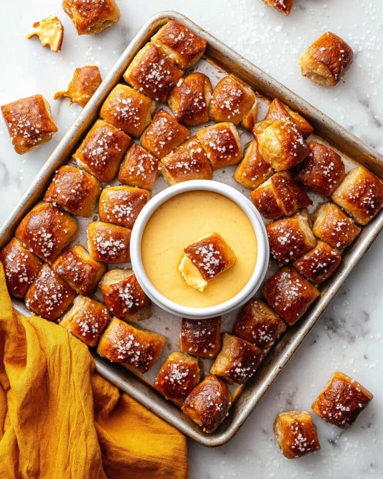 Buttery Soft Pretzel Bites Recipe