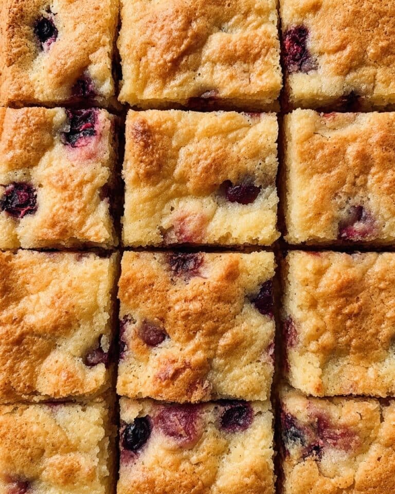 Blueberry Blondies Recipe