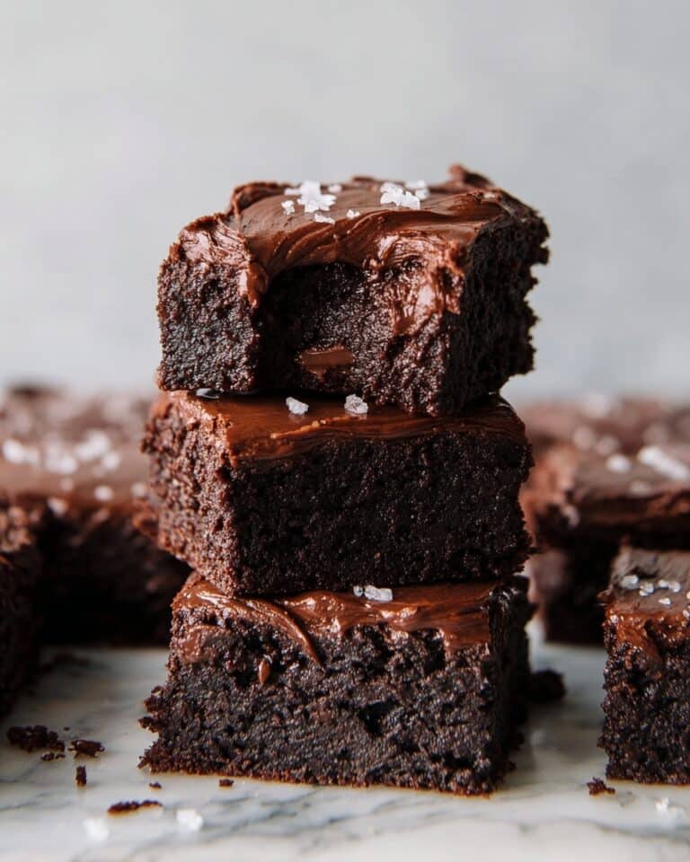 Chocolate Ganache Brownies Recipe
