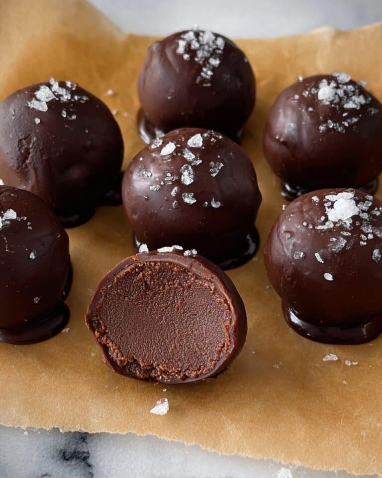 Brownie Batter Cottage Cheese Truffles Recipe