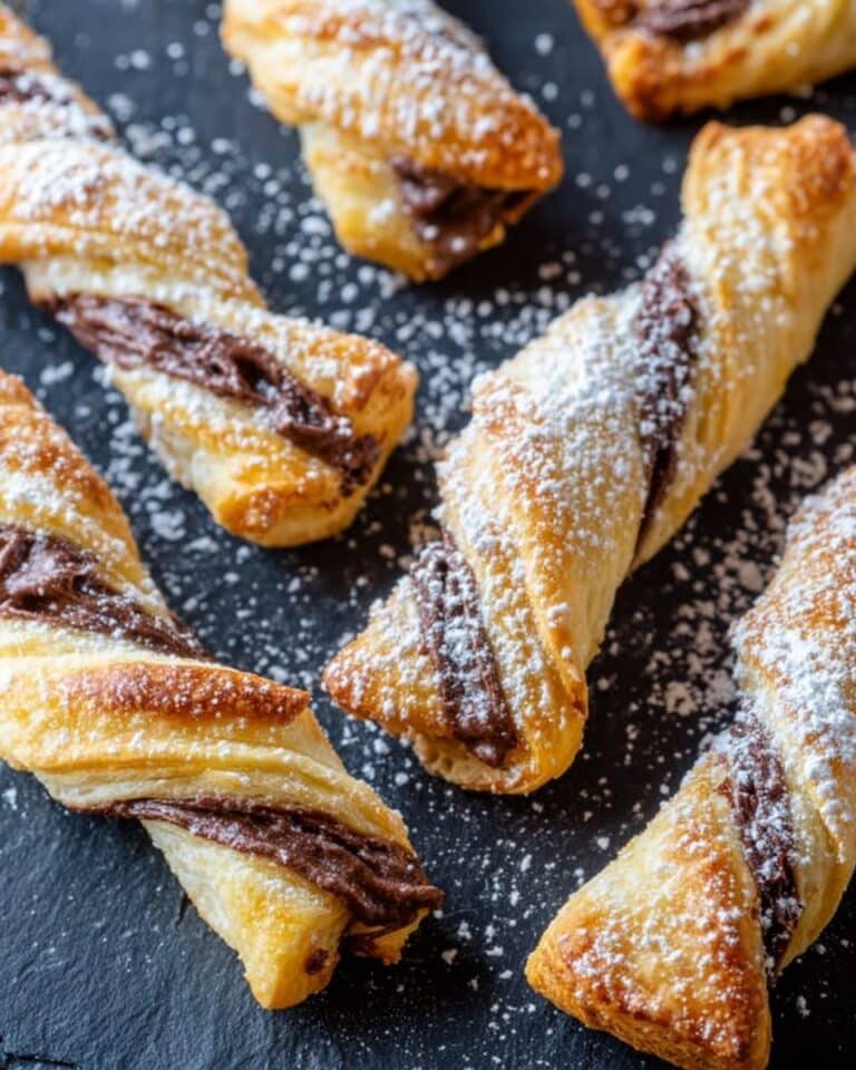 Puff Pastry Nutella Twists Recipe