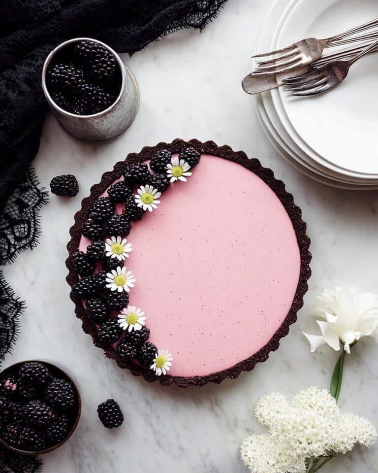 No Bake Blackberry Tart Recipe