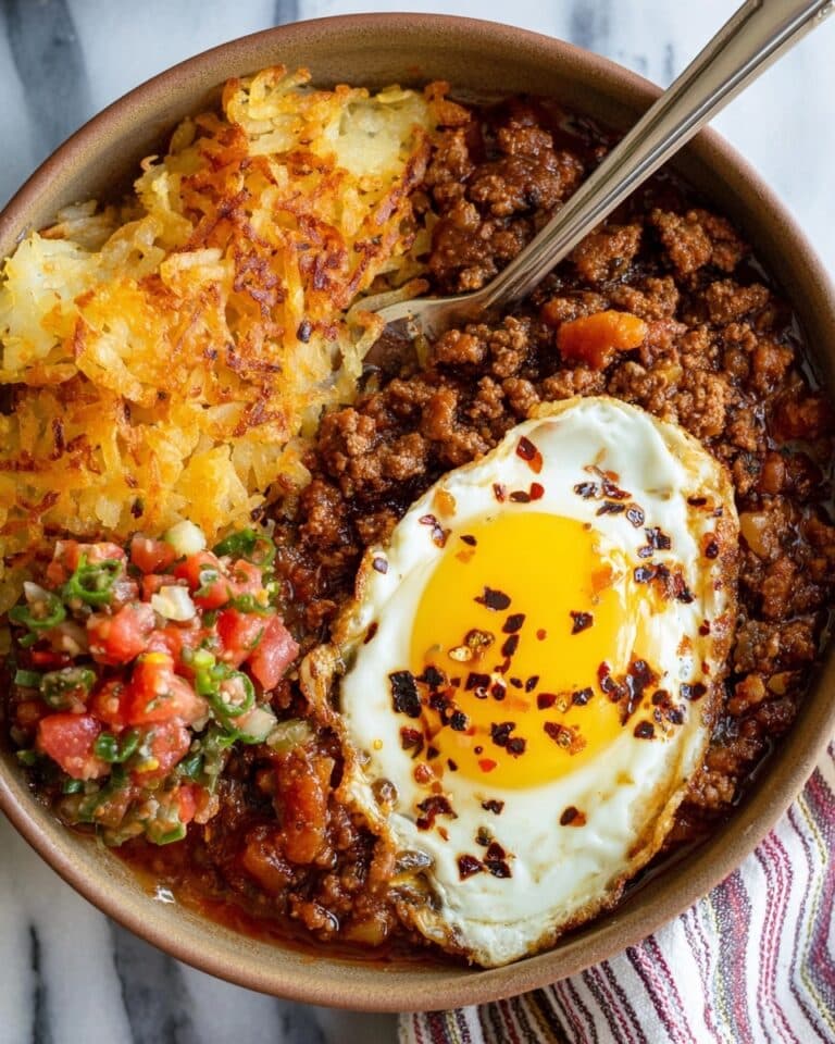 Breakfast Chili and Eggs Recipe