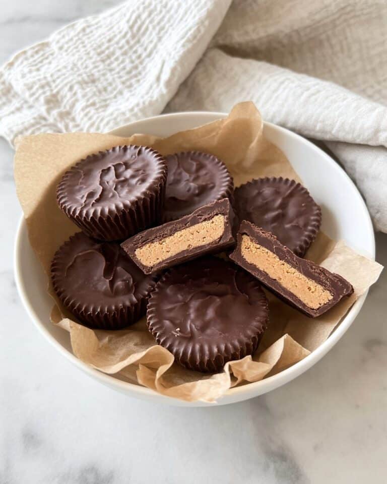 Quinoa Crunch Peanut Butter Cups Recipe