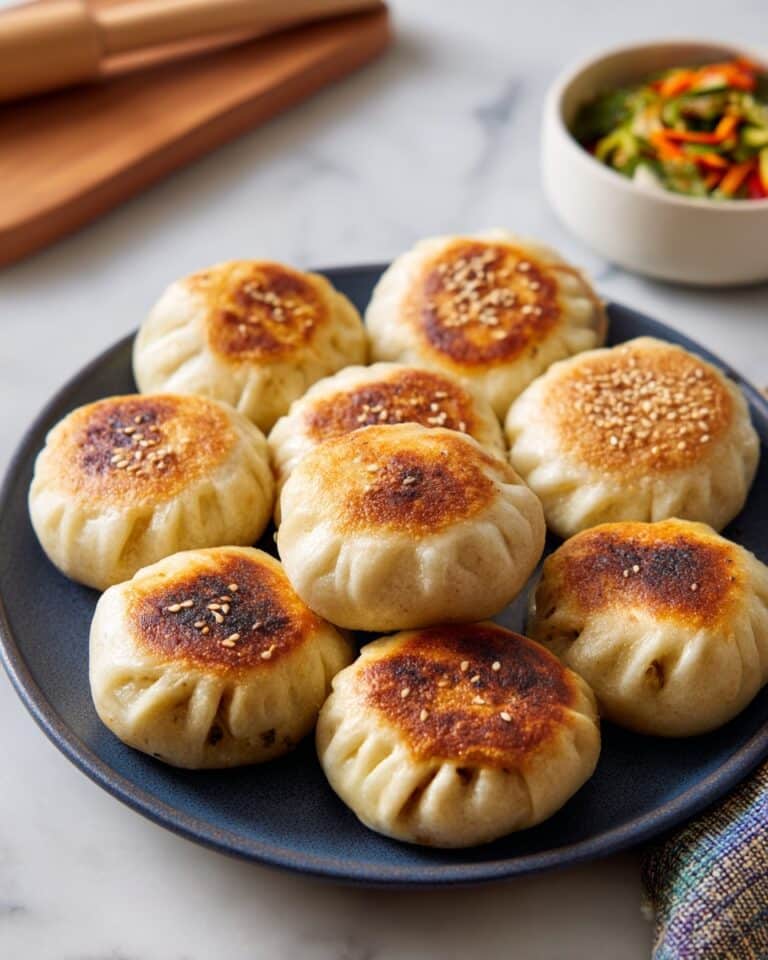 Vegan Pan-Fried Buns Recipe